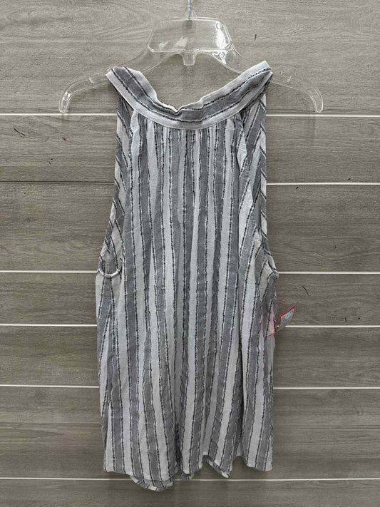 Doe & Rae Size L Gray Womens Tank Top