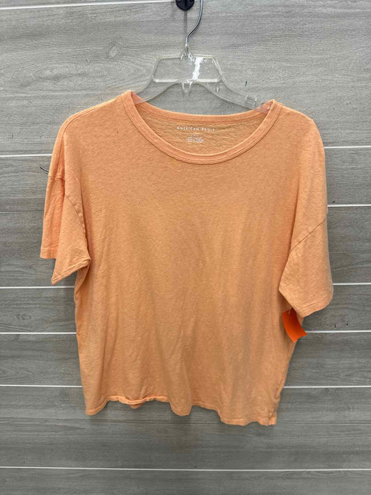 American Eagle Size S Orange Womens Shirt