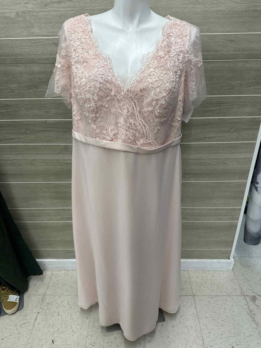 Size 20 Pink Plus Gown/Evening Wear