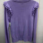 Charter Club Purple Womens Size M Sweater