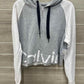 Calvin Klein Size M Gray Womens Sweatshirt