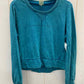 CALIA Teal Womens Size Small Sweatshirt