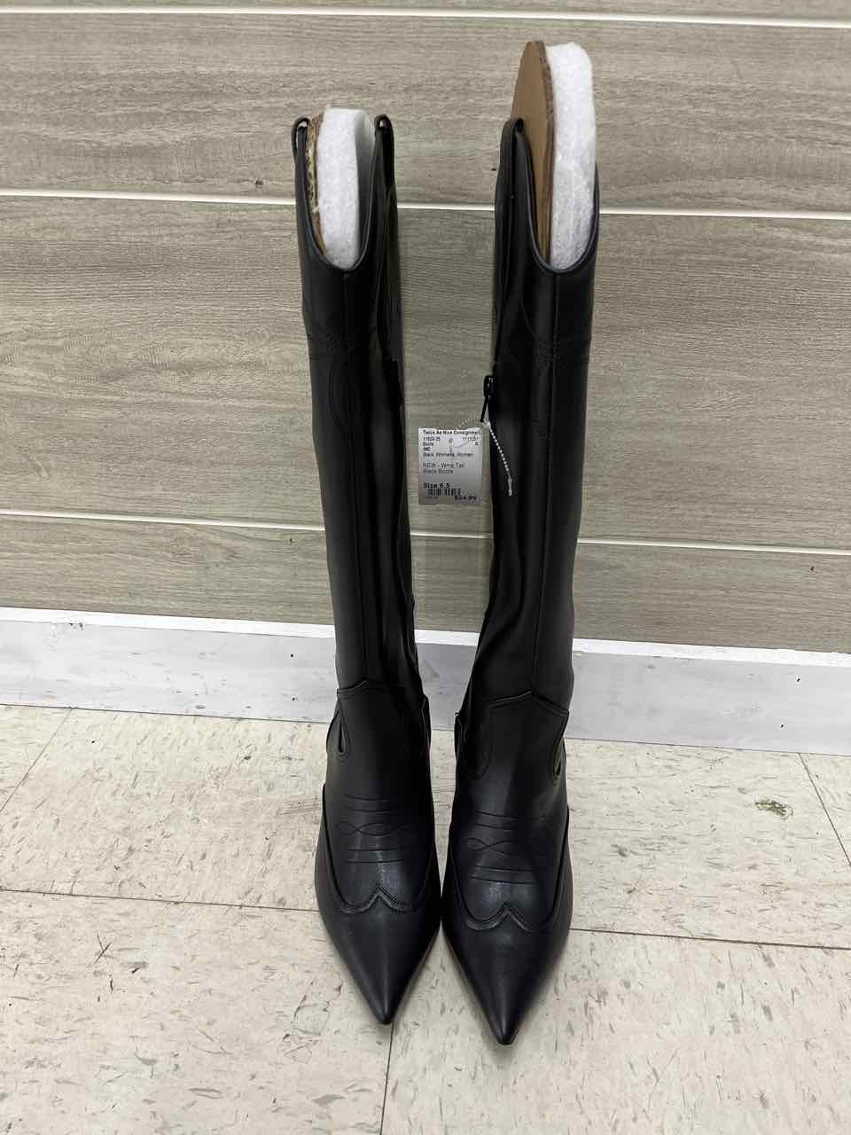 INC US Shoe Size 6.5 Black Womens Boots