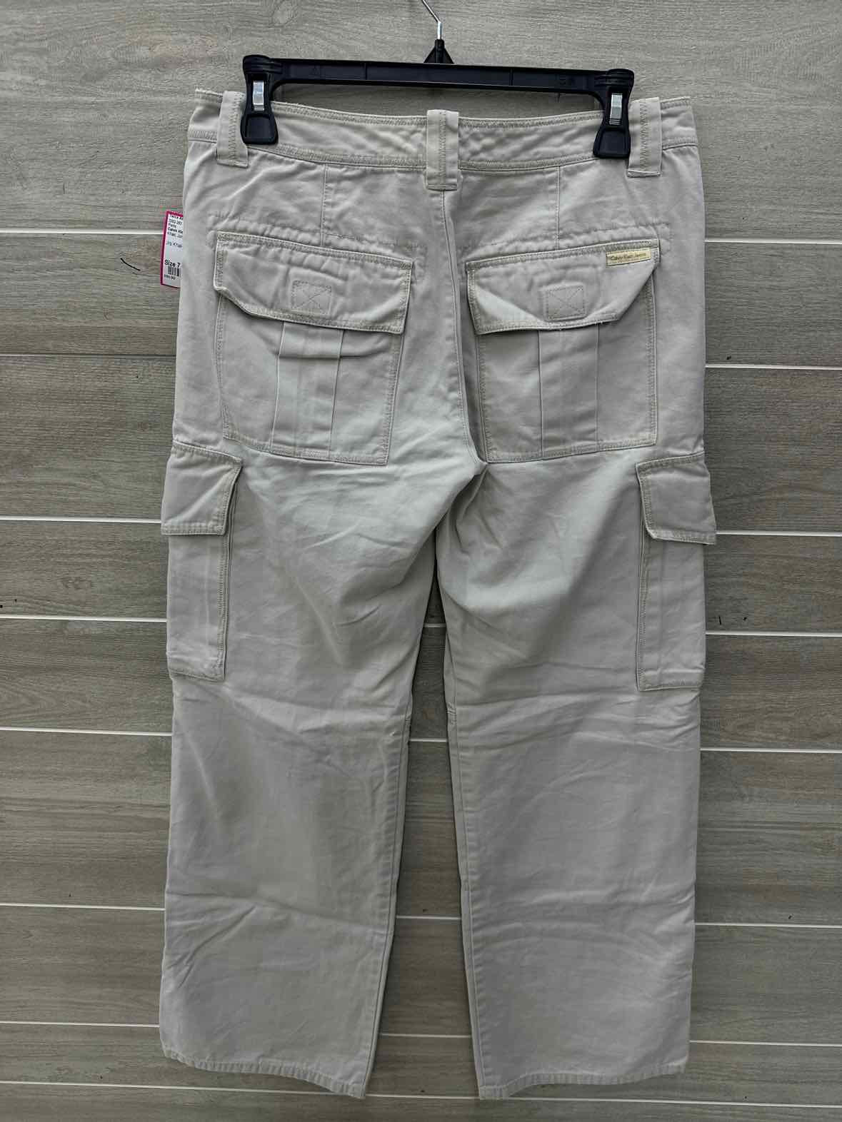 Calvin Klein Size 7 Khaki Junior Pants