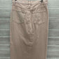 Just USA Size 8/10 Tan Womens Skirt