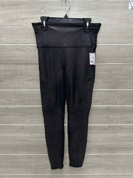 Spanx Size M Black Womens Leggings