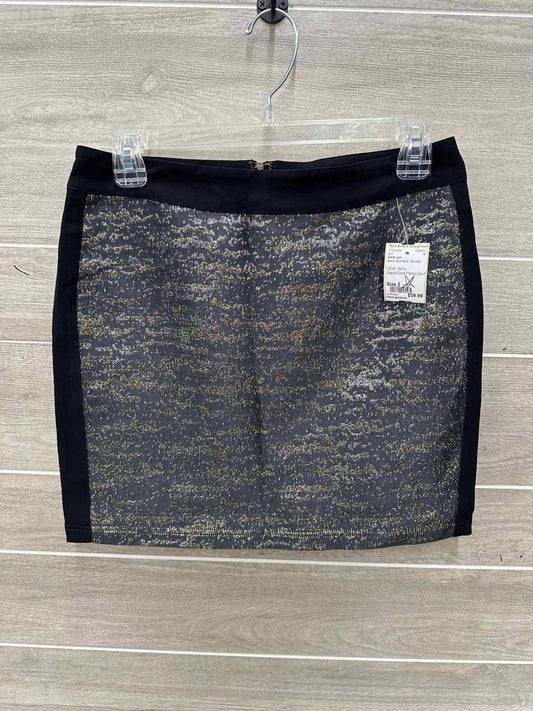 Derek Lam Size 2 Black Womens Skirt