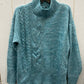 Teal Womens Size L Sweater