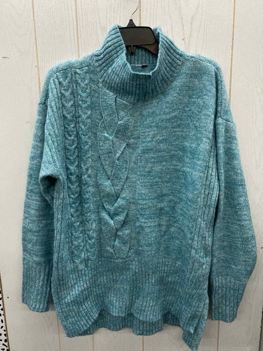 Teal Womens Size L Sweater