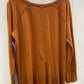 Michael Stars Brown Womens Size L Shirt