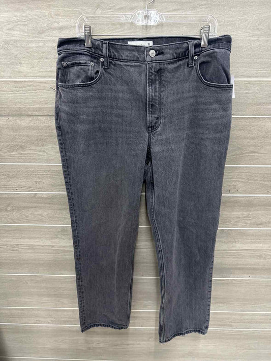 Abercrombie & Fitch Size 14 Gray Womens Jeans