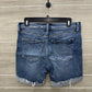 Silver Size 6 Blue Womens Shorts