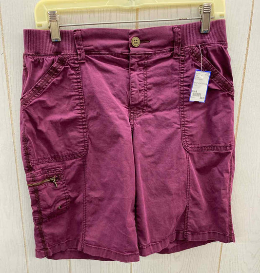 Sonoma Purple Womens Size 8 Shorts