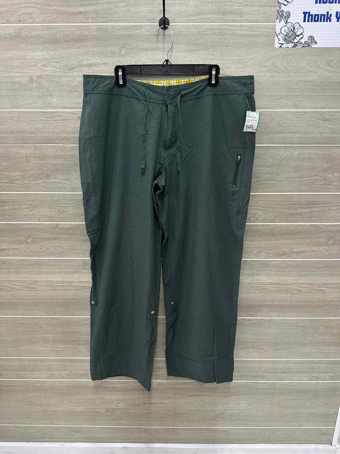 Danskin Now Size 16/18 Green Plus Pants