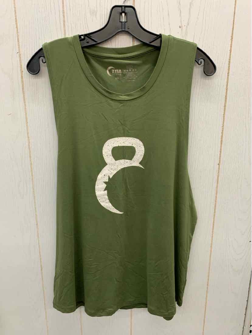 Zyia Olive Womens Size 16/18 Tank Top