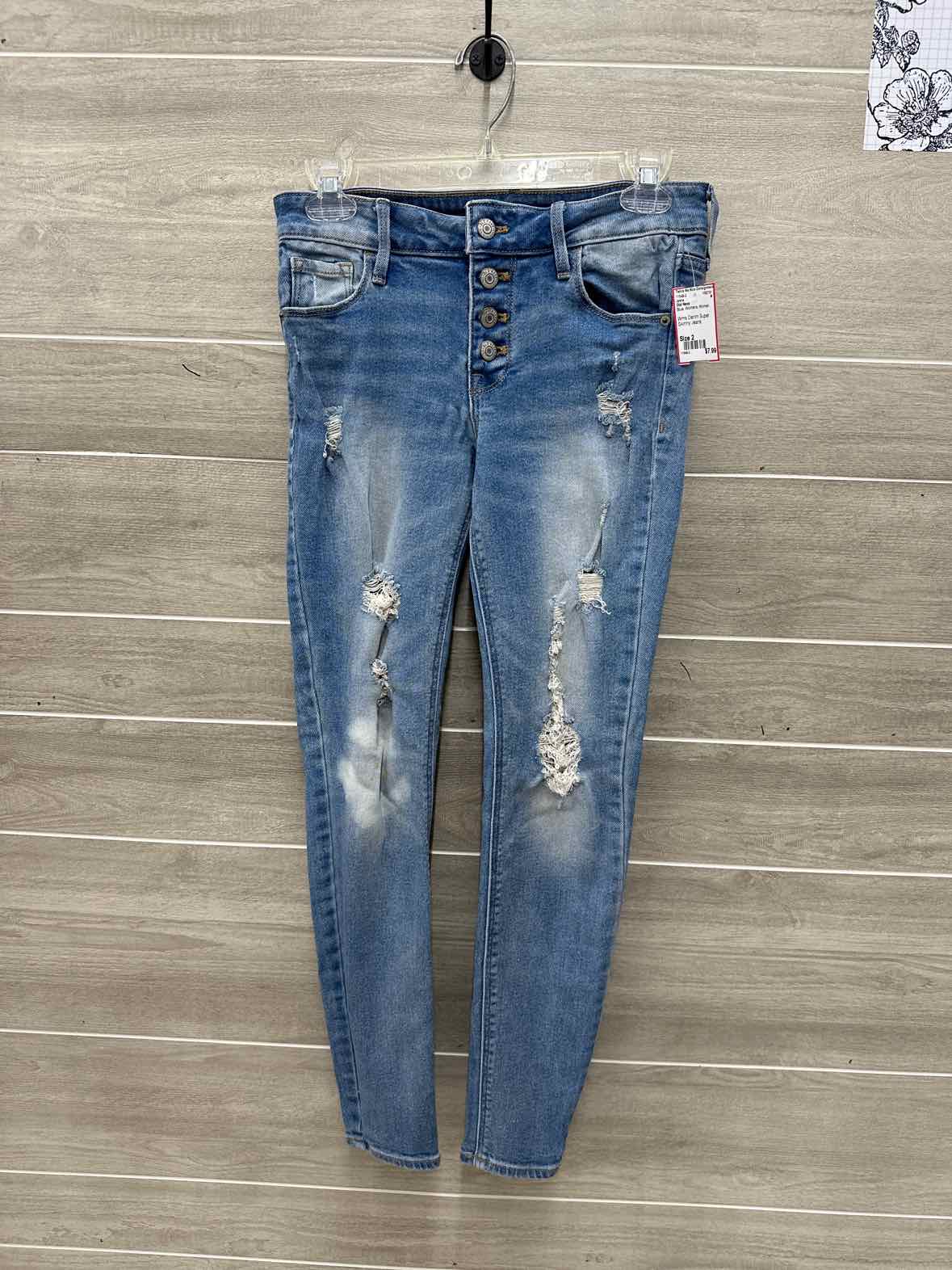 Old Navy Blue Womens Women Size 2 Jeans