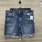 Silver Size 6 Blue Womens Shorts