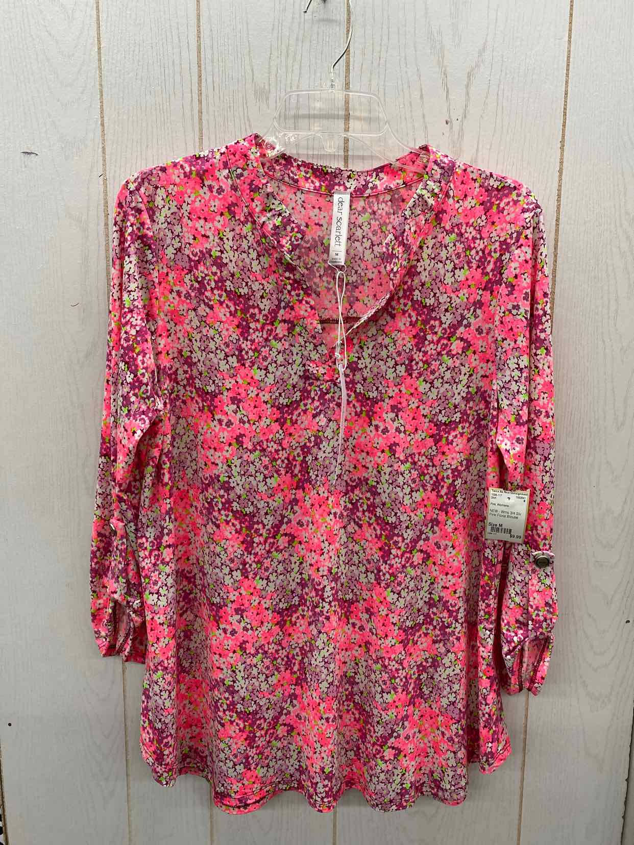 Pink Womens Size M Shirt