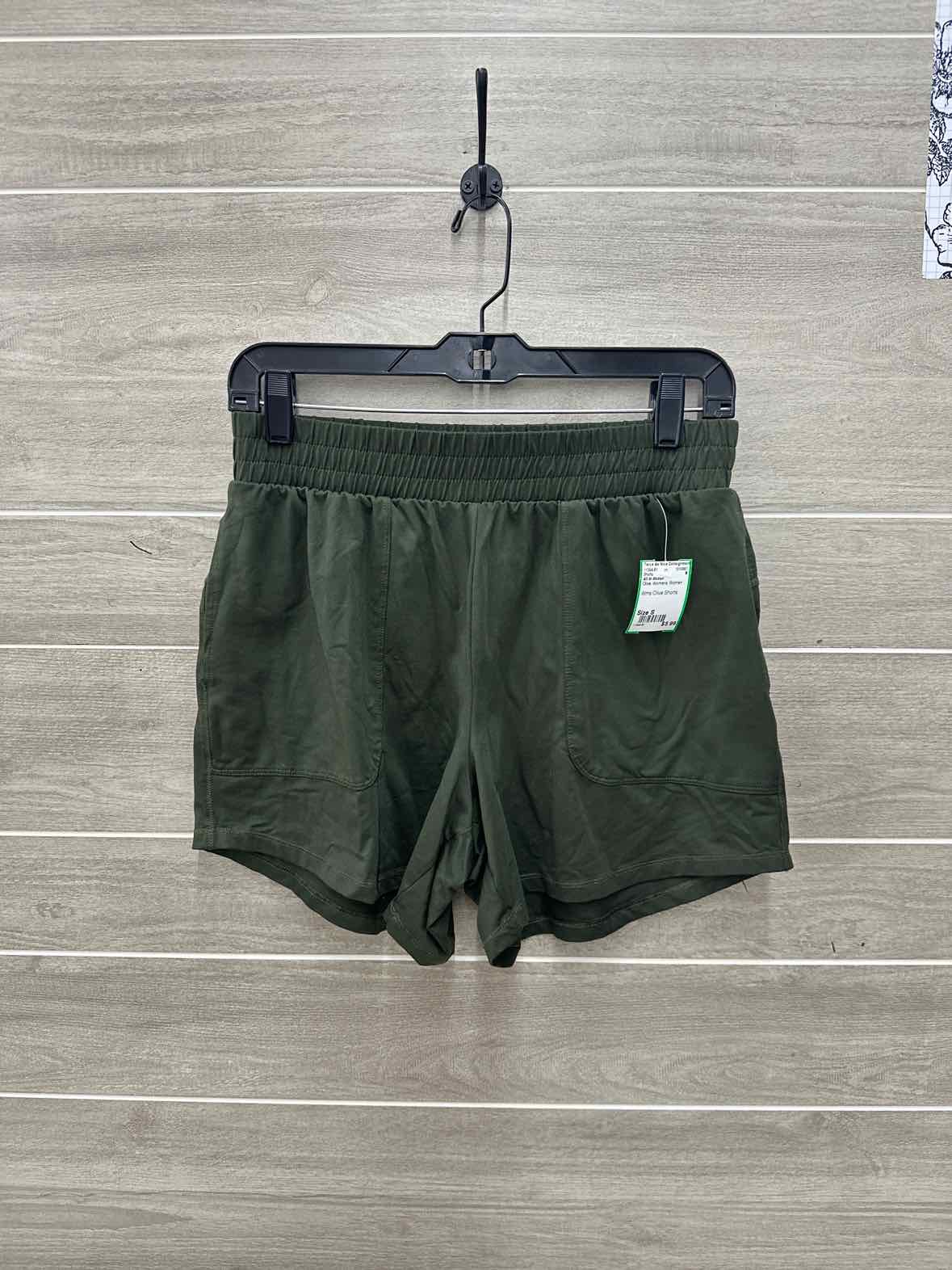 All In Motion Size S Olive Womens Shorts