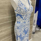 Size 10/12 Blue Womens Gown/Evening Wear