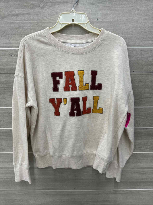Maurices Size S Tan Womens Sweatshirt