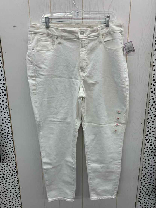 Old Navy White Womens Size 16 Jeans