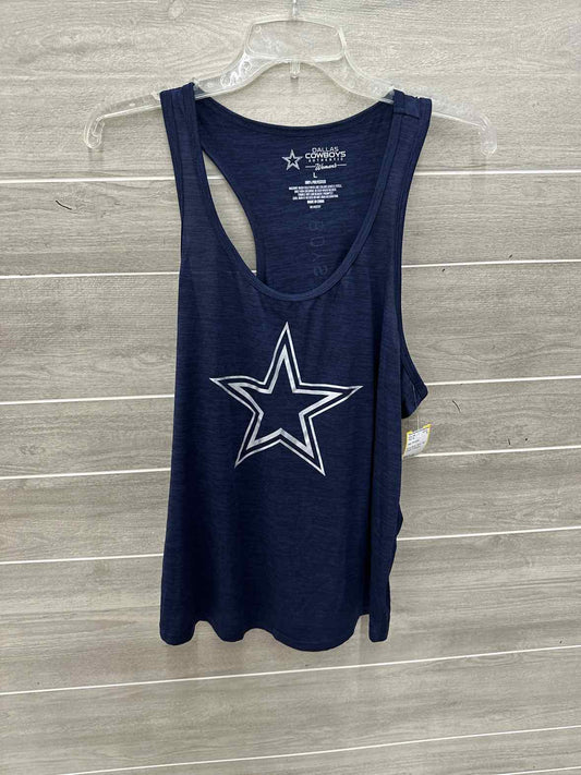 Navy Womens Size L Tank Top