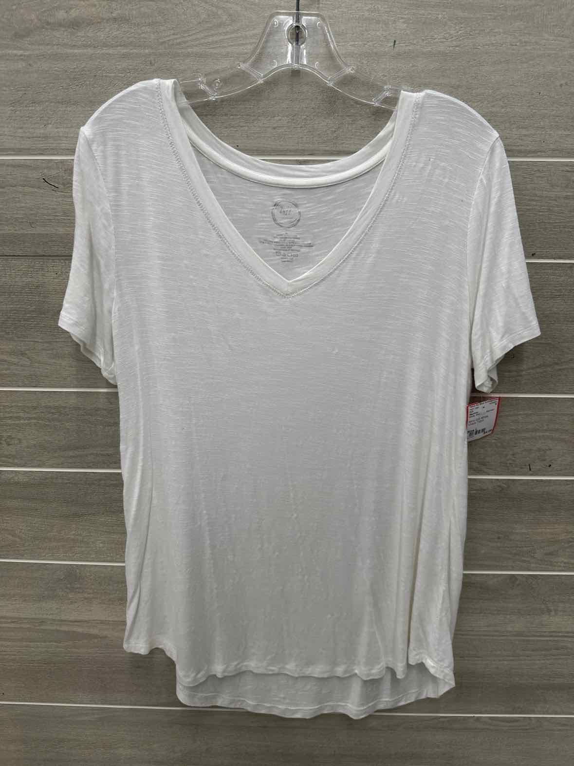 Maurices Size L White Womens Shirt