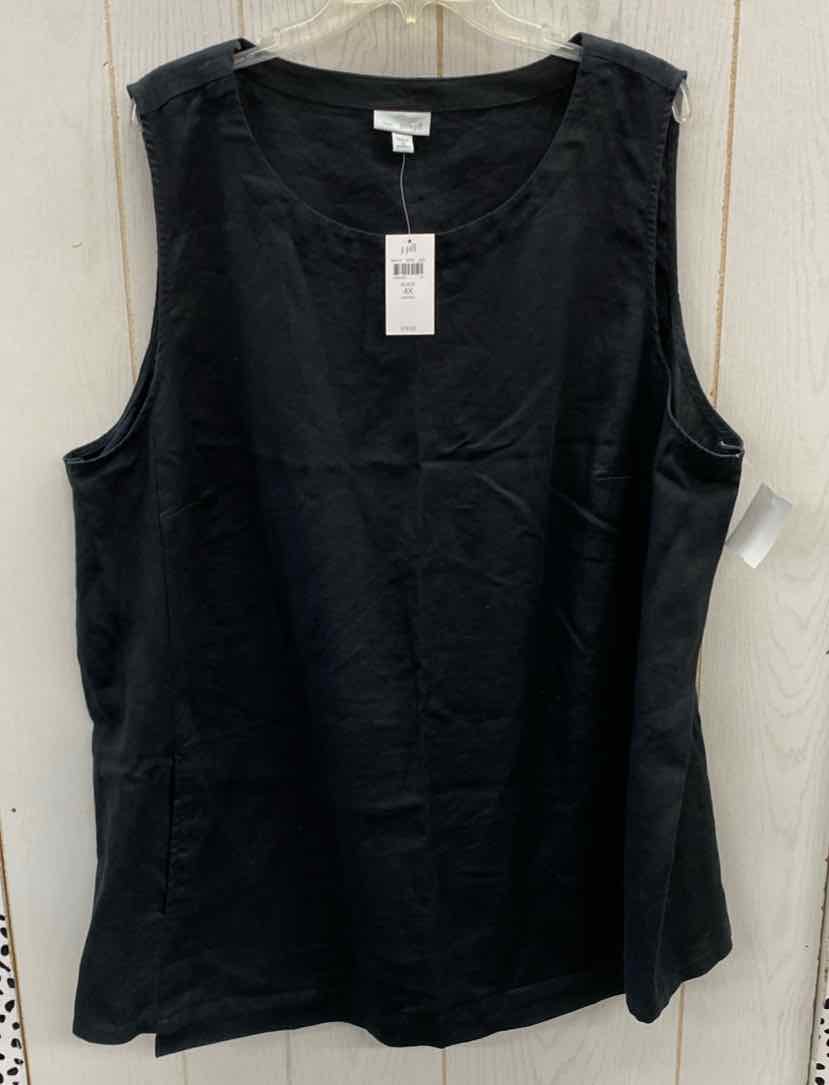 Pure Jill Black Womens Size 4X Shirt