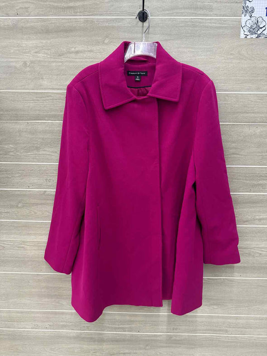 Preston & York Pink Womens Women Size 16/18 Jacket (Outdoor)