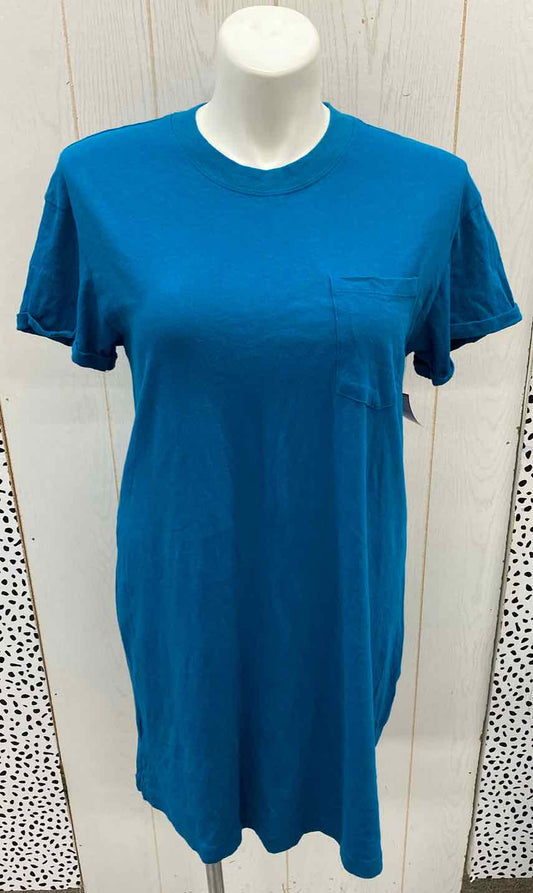 Time & Tru Teal Womens Size 12/14 Dress