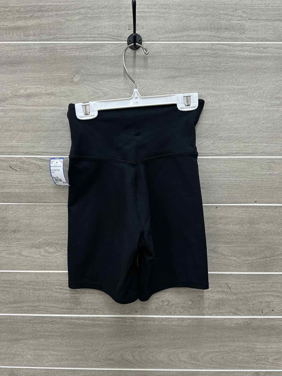 Size XS Black Womens Shorts