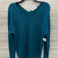 Soft Surroundings Size S Teal Womens Sweater