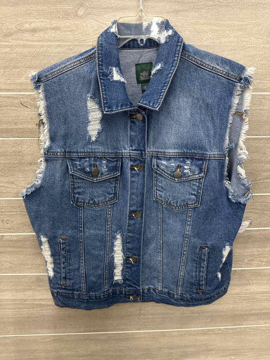 Wild Fable Blue Womens Women Size XL Vest