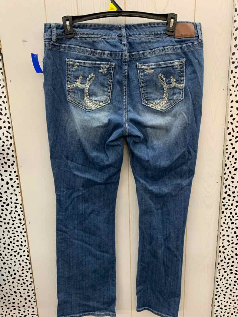 Maurices Blue Womens Size 20 Long Jeans