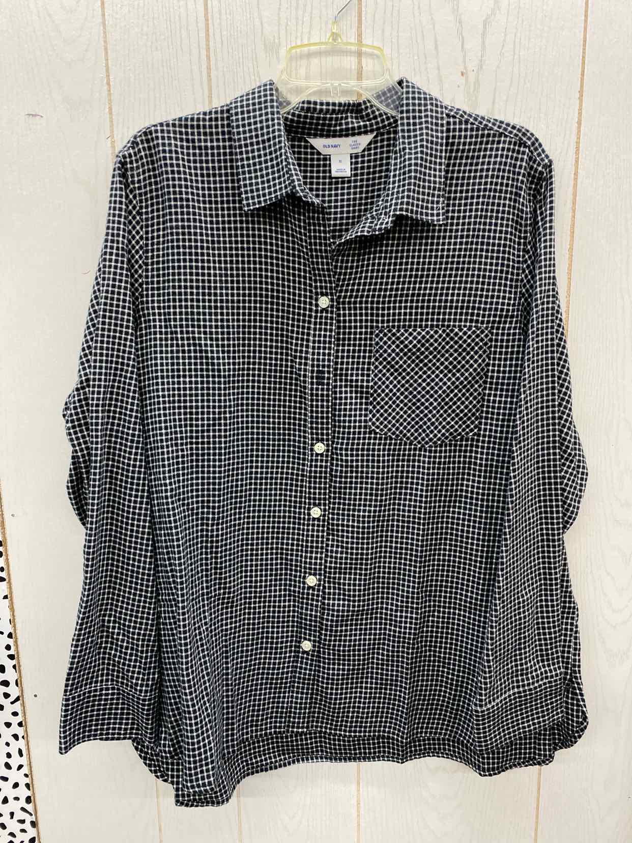 Old Navy Black Womens Size XL Shirt