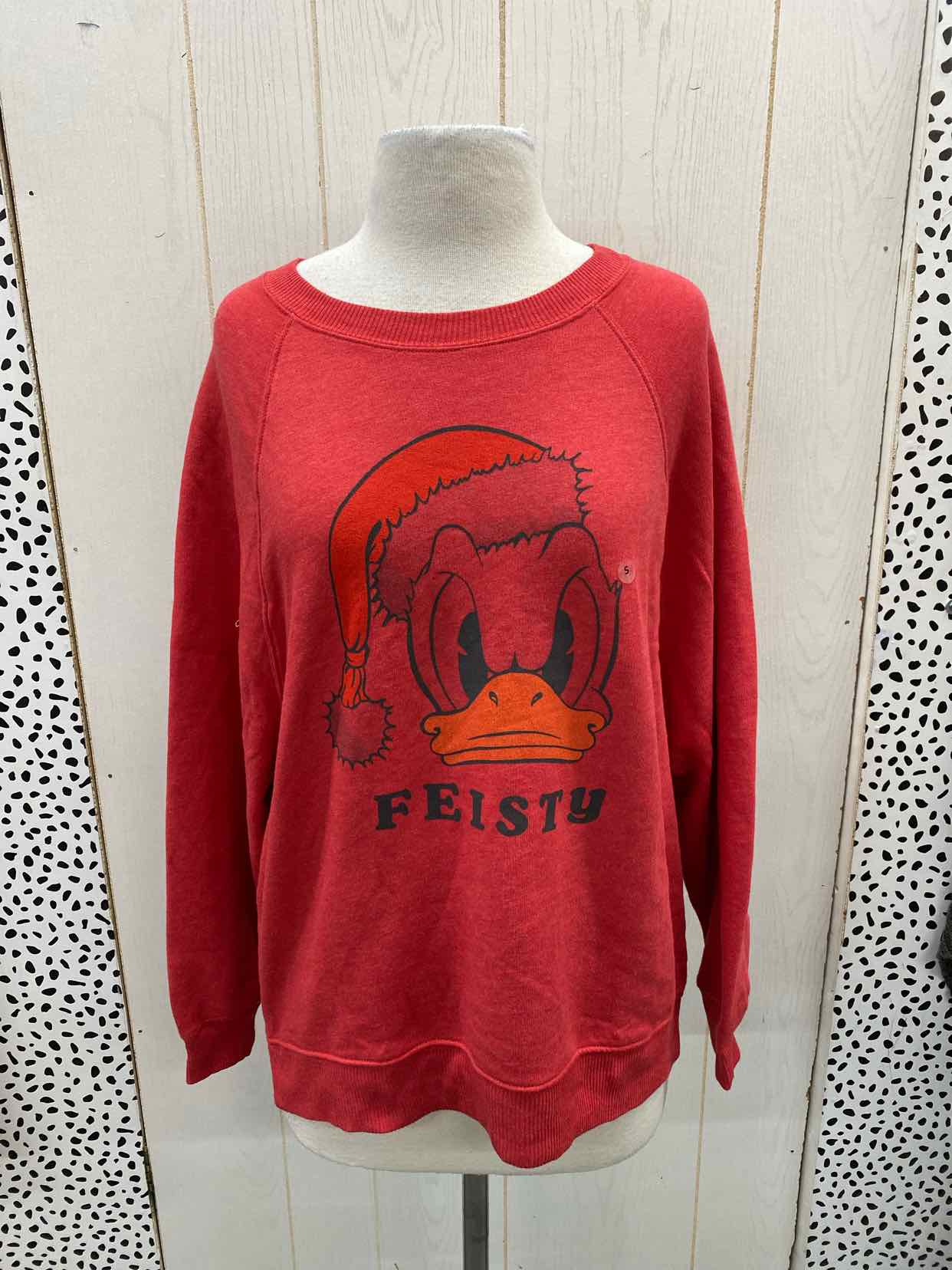 American Apparell Red Womens Size Small Sweatshirt