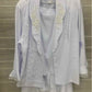 White Womens Size 2X Skirt Set