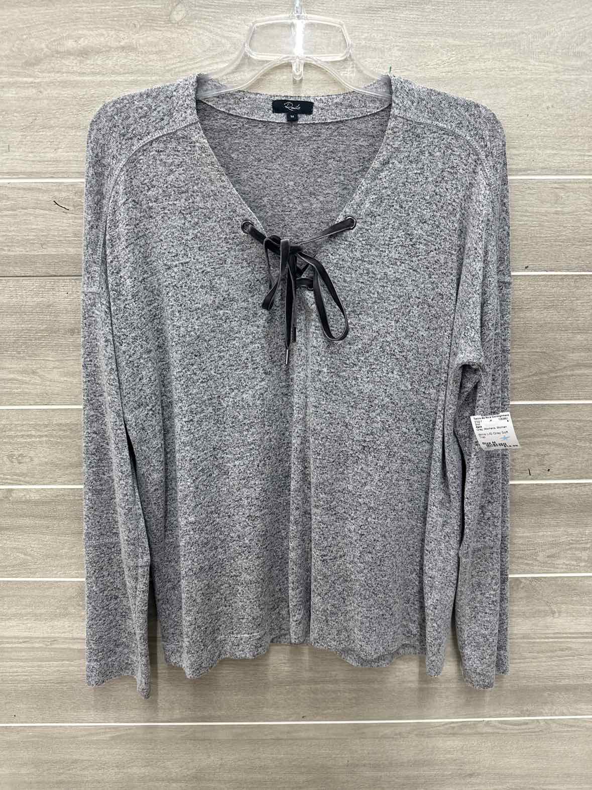 Rails Size M Gray Womens Shirt