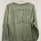 PINK Olive Womens Size XS Sweatshirt