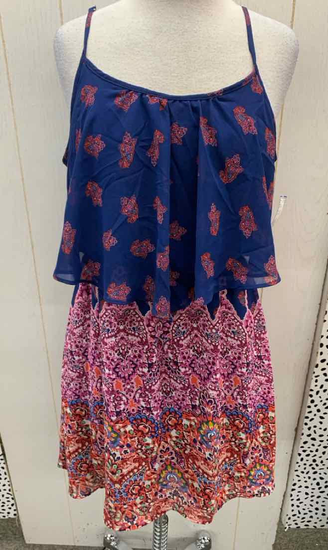 Xhilaration Blue Womens Size 9/10 Dress