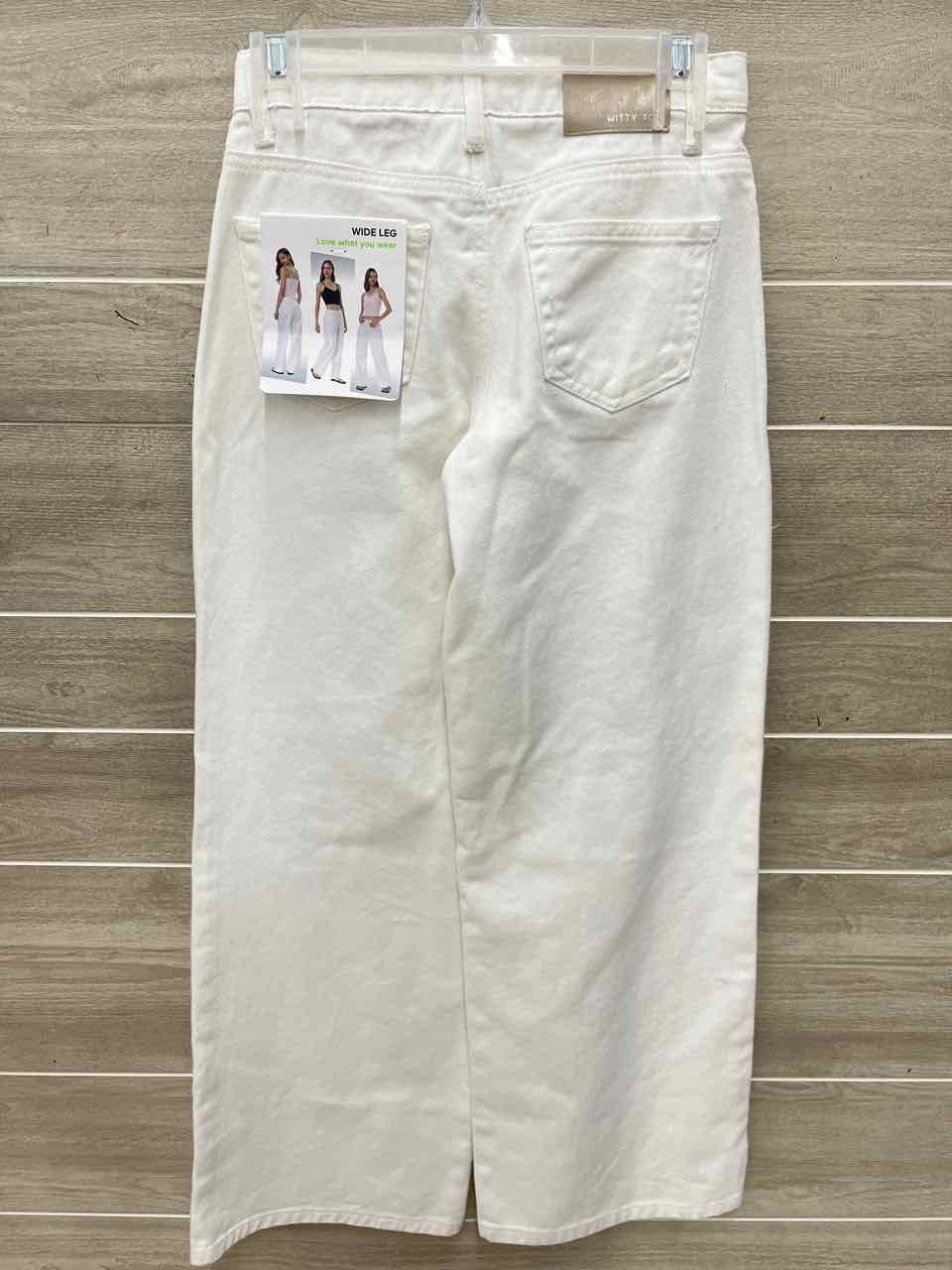 Witty Fox Size 0 White Womens Jeans