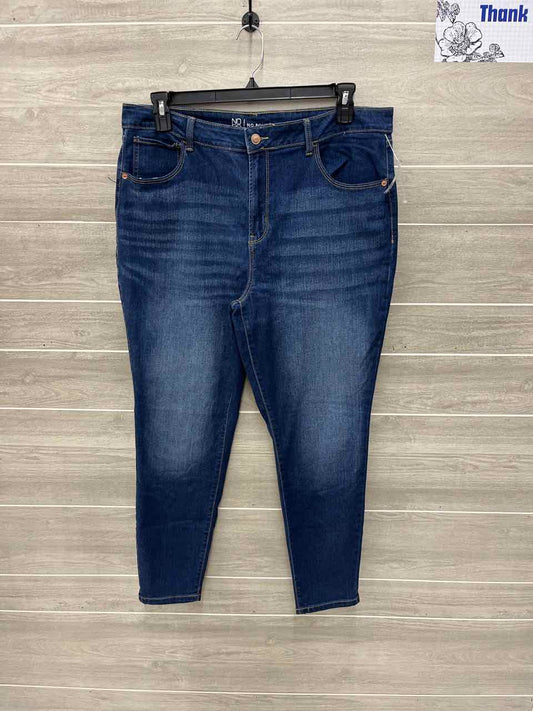 No Boundaries Blue Womens Women Size 16/18 Jeans