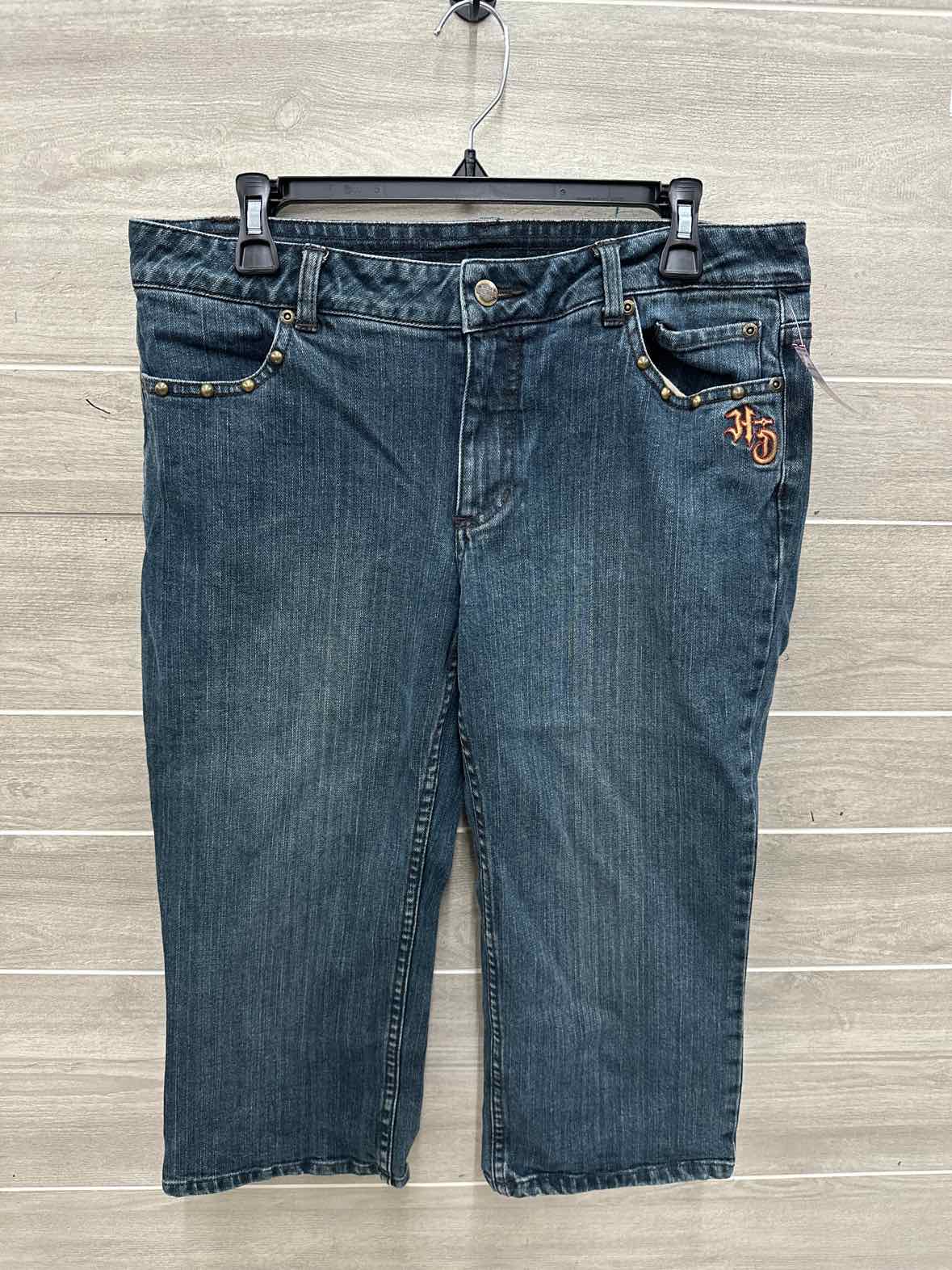 Harley Davidson Size 12 Blue Womens Jeans