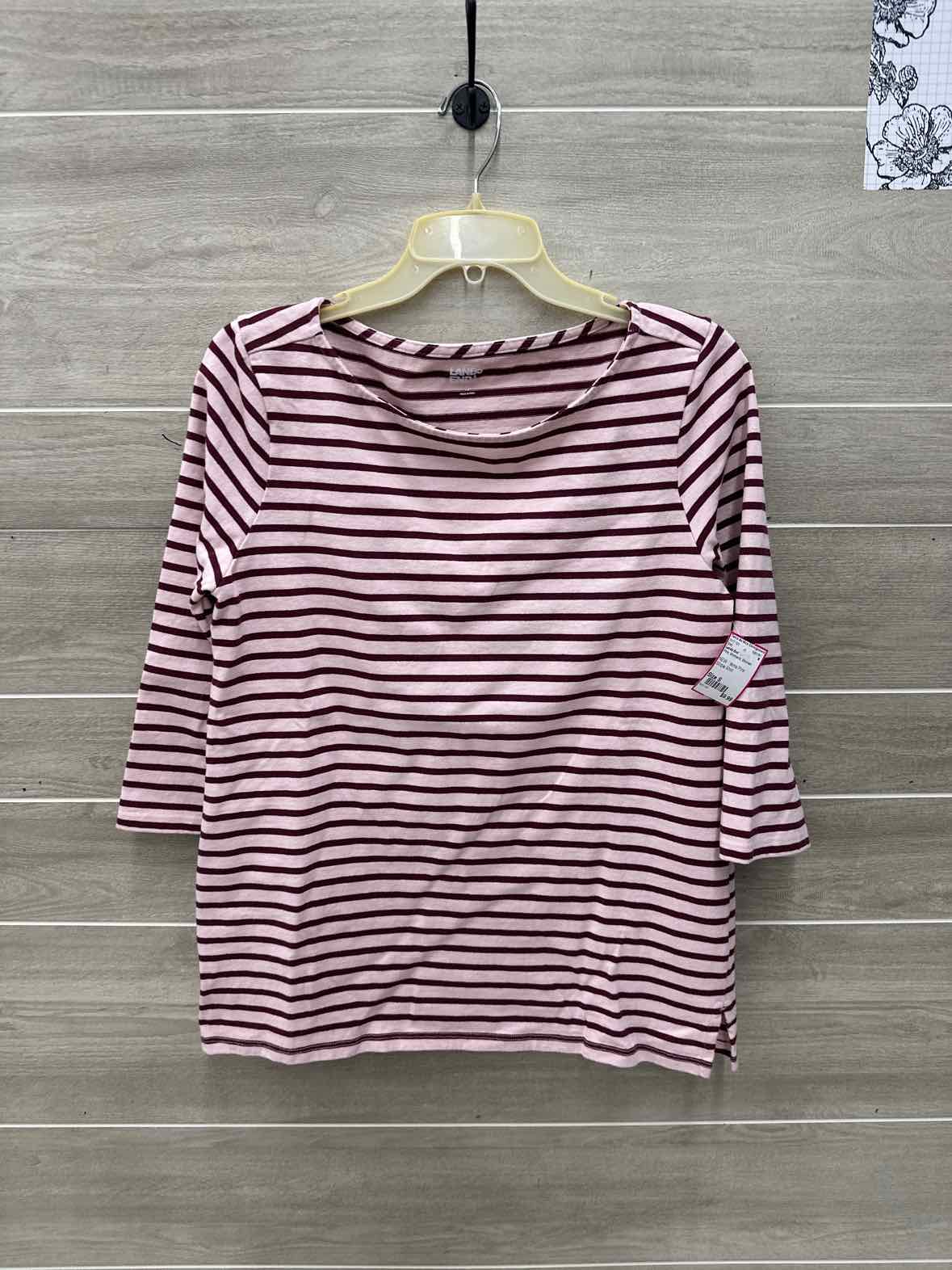 Lands End Size S Pink Womens Shirt