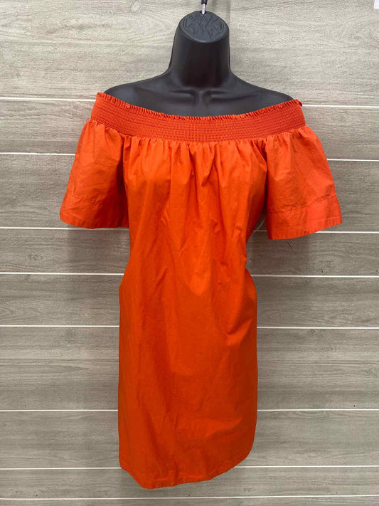 J Crew Orange Womens Size 0 Dress