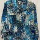 CJ Banks Teal Womens Size 2X Shirt