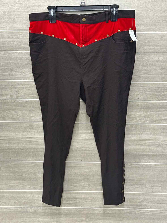 Unique Vintage Brown Womens Size 20 Pants