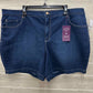 Gloria Vanderbilt Size 20W Blue Plus Shorts