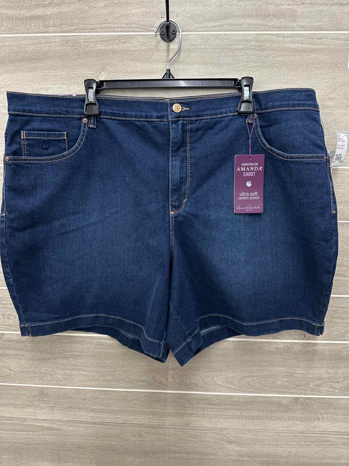 Gloria Vanderbilt Size 20W Blue Plus Shorts
